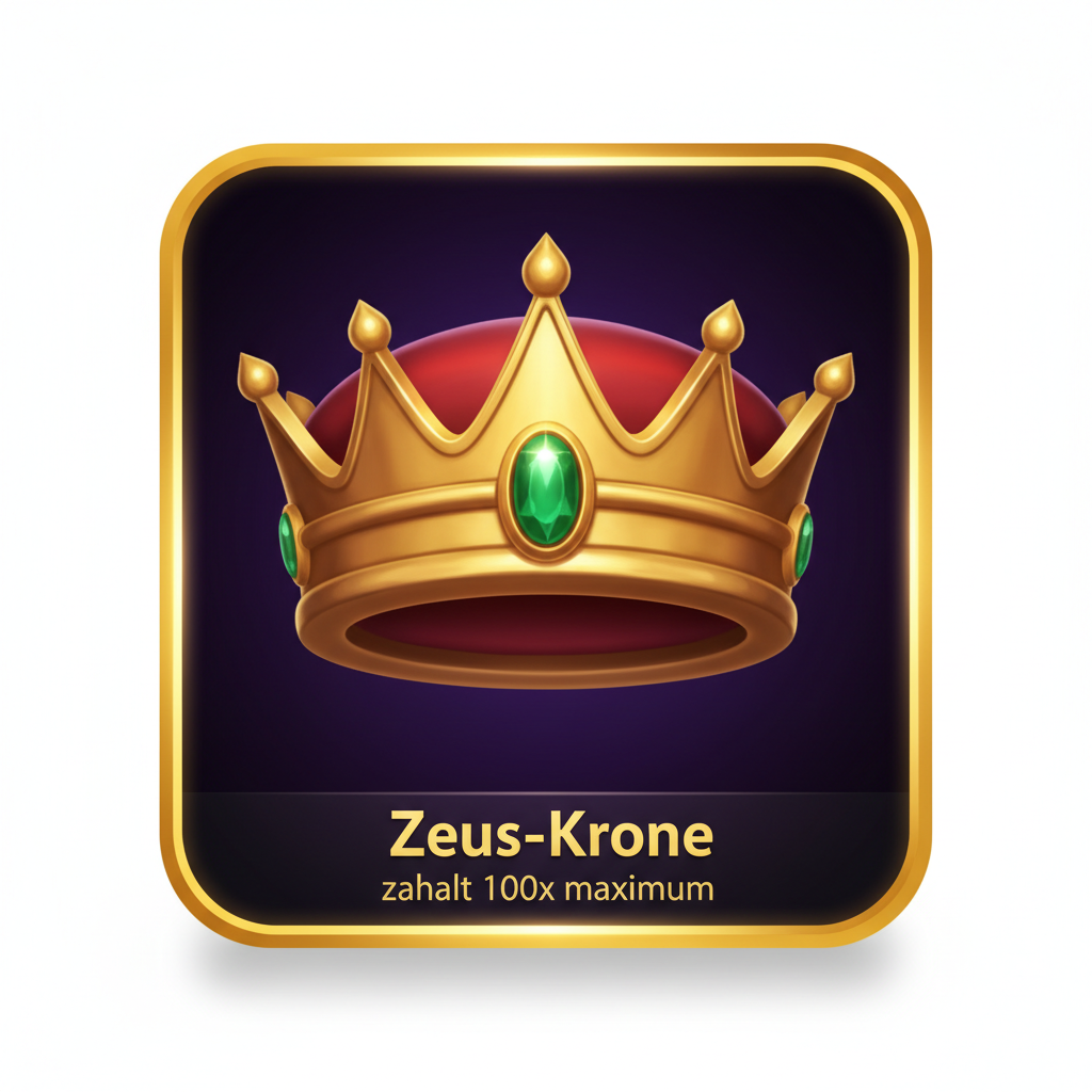 Zeus-Krone in Gates of Olympus — zahlt 100x maximum